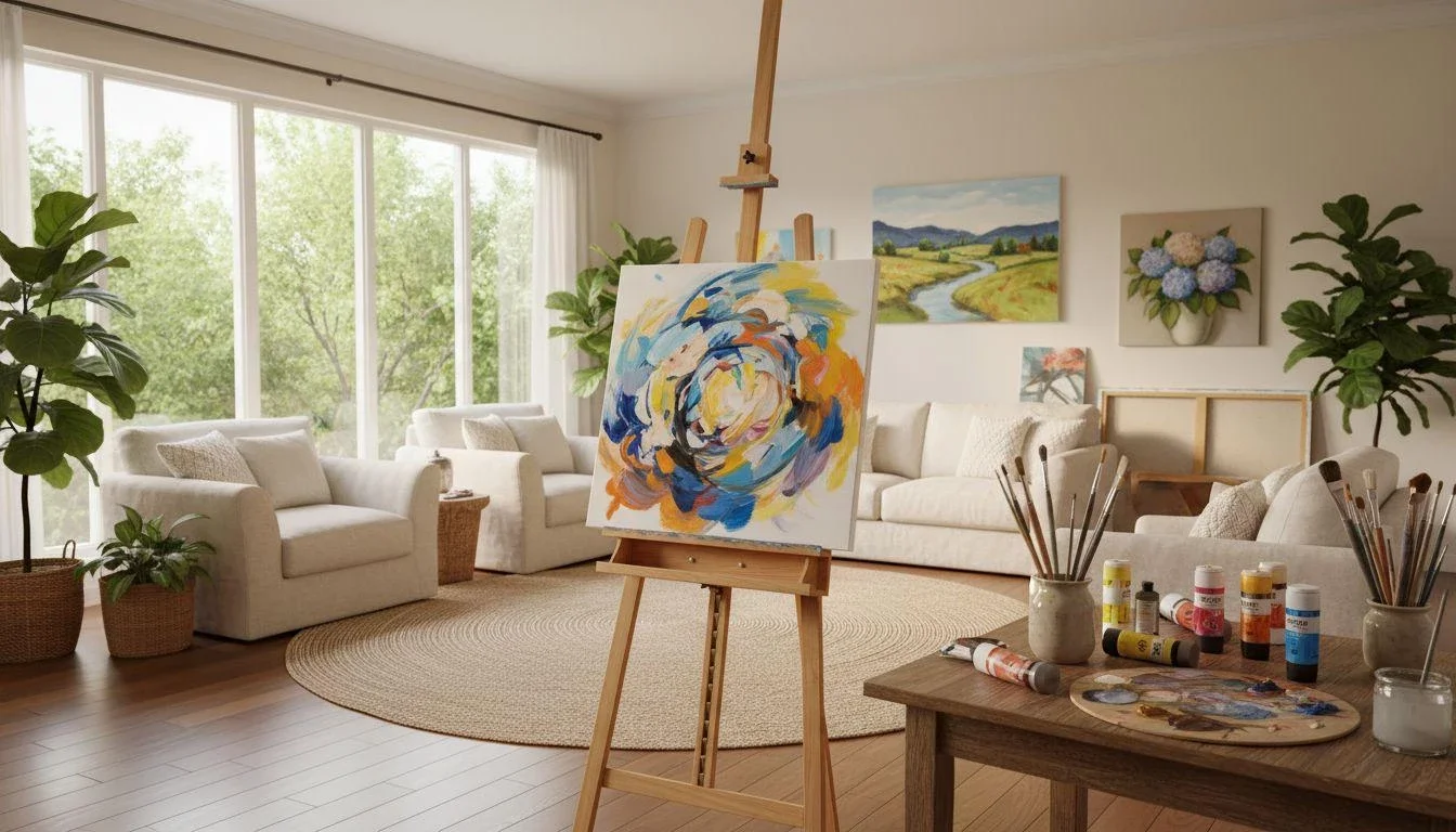 Canvas Painting Ideas: Easy Art for Every Room
