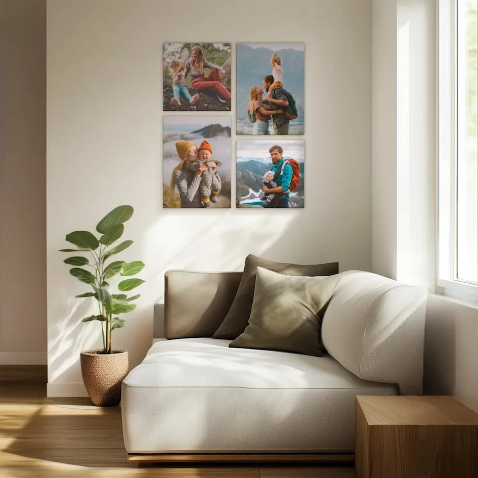 Pair your book with a Mixtiles wall set