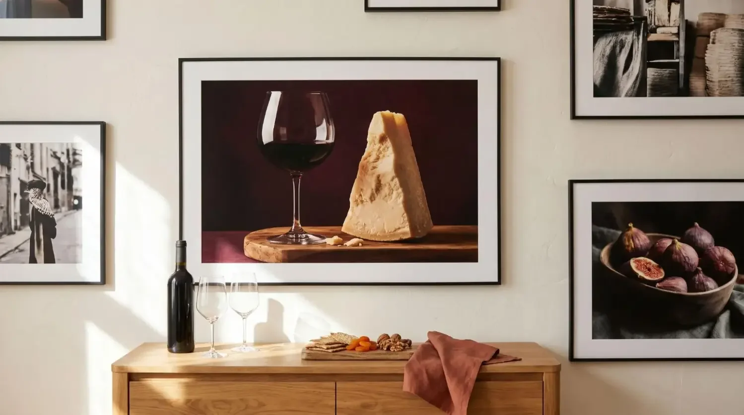 Wine and Cheese Wall Art: Savor Every Moment
