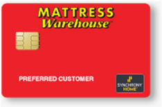 Mattress Warehouse Credit Card