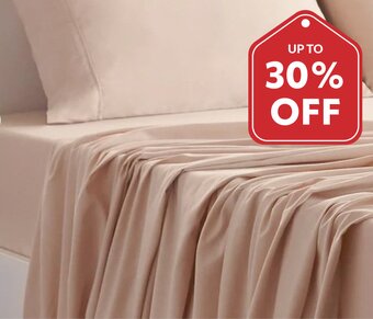 up to 30% Off Sheets