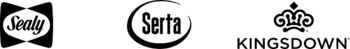 Sealy Serta Kingsdown Logos