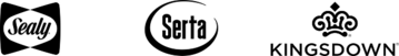 Sealy Serta Kingsdown Logos