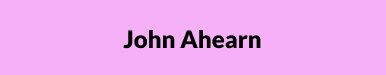 John Ahearn