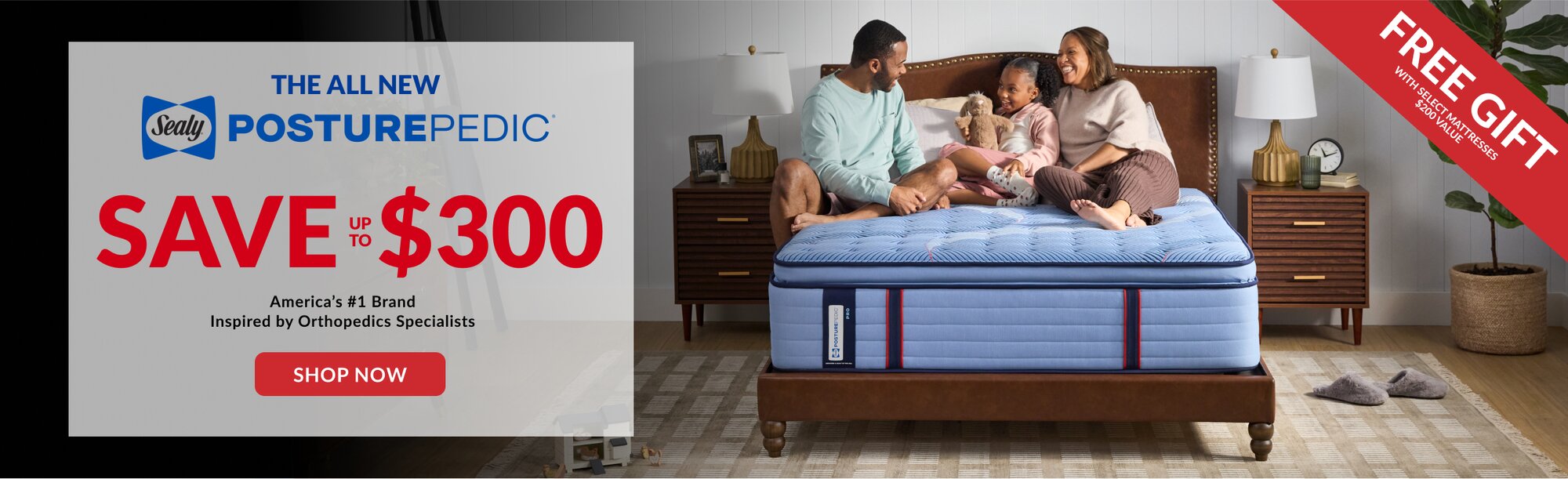 Sealy Posturepedic save up to $300