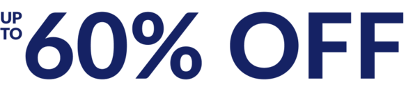 up to 60% Off