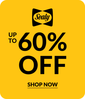 Sealy up to 60% off Shop Now