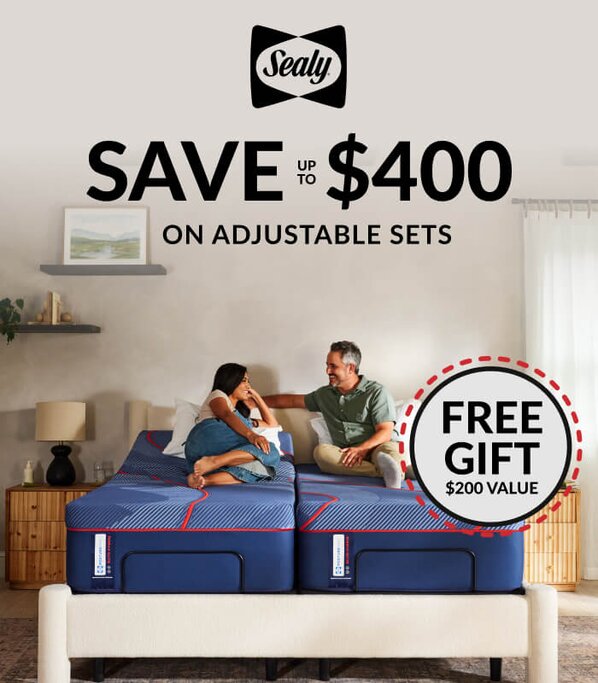 Sealy Save up to $400