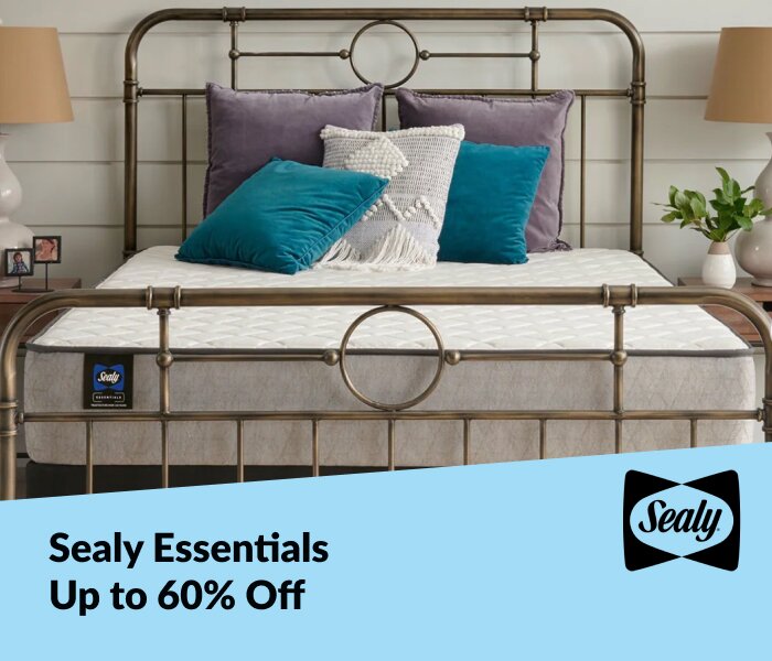 Sealy Essentials Save up to 60%