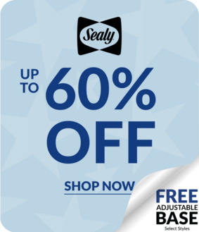 Sealy up to 60% off Shop Now. Free adjustable base select styles