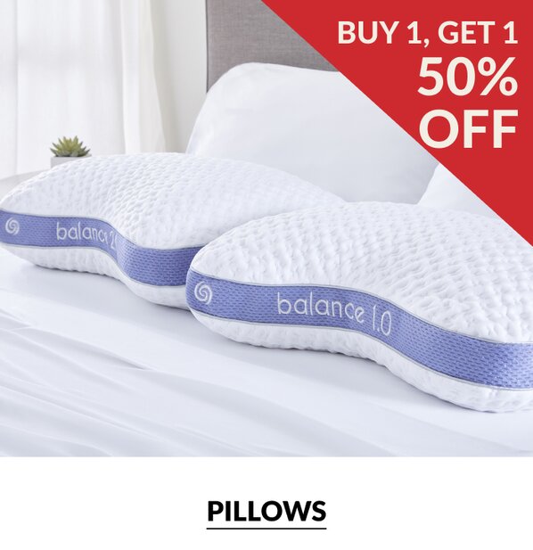 BOGO 50% Off Pillows