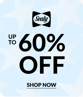 Sealy up to 60% off Shop Now