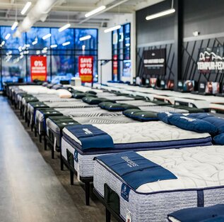 Mattress Warehouse showroom image