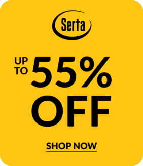 Serta up to 55% off