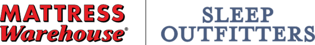 Mattress Warehouse and Sleep Outfitters Logos