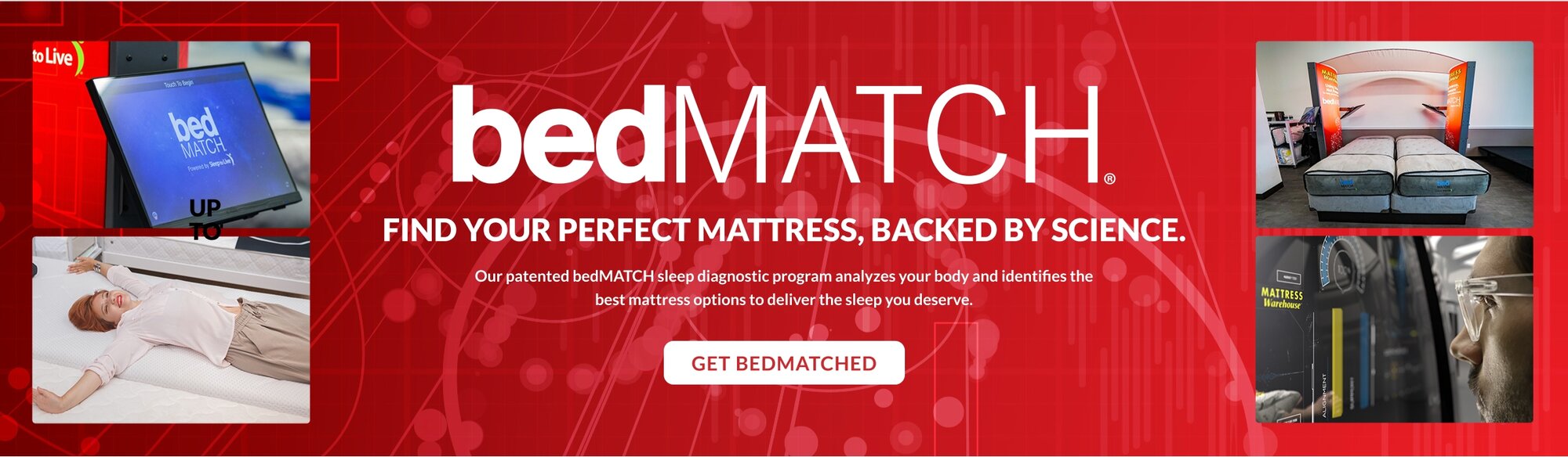 Find your perfect match with bedMATCH