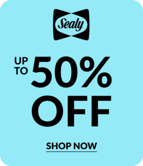Sealy up to 50% off Shop Now