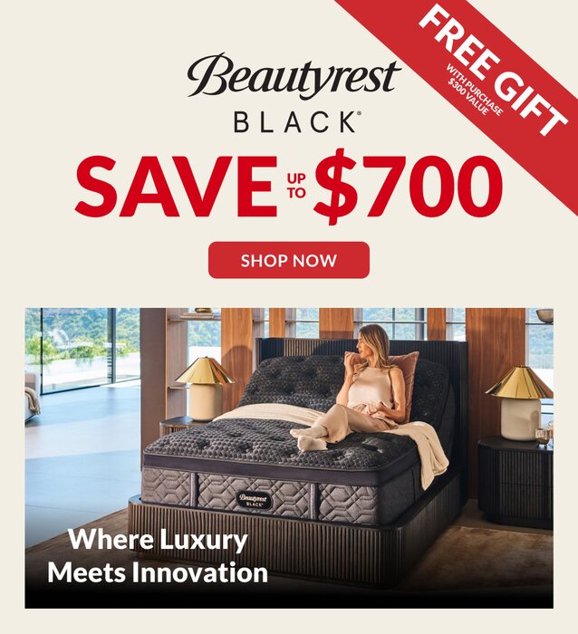 Beautyrest Black save up to $700 on adjustable sets
