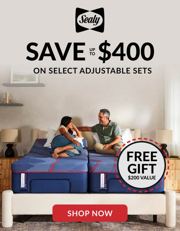 Sealy Save up to $400