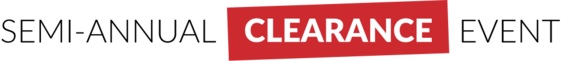 Semi-Annual Clearance Event