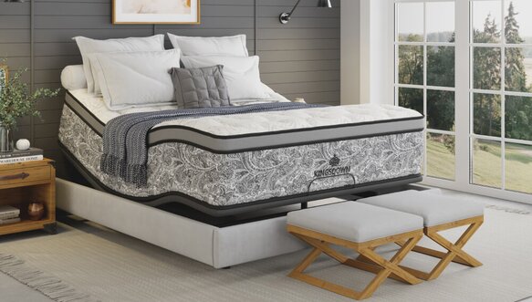 Kingsdown adjustable mattress set