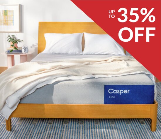 Casper up to 35% off