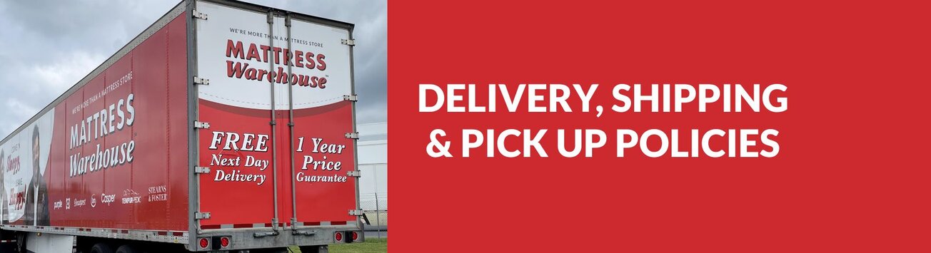 Delivery, Shipping & Pick Up Policies