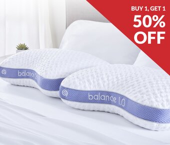 BOGO 50% Off Pillows
