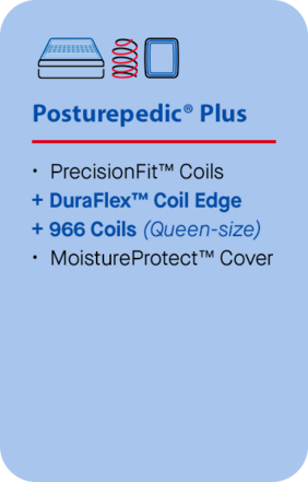 Sealy Posturepedic Plus details