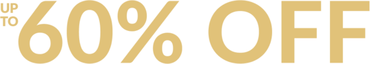 up to 60% off