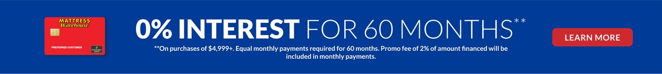 0% Interest Financing available
