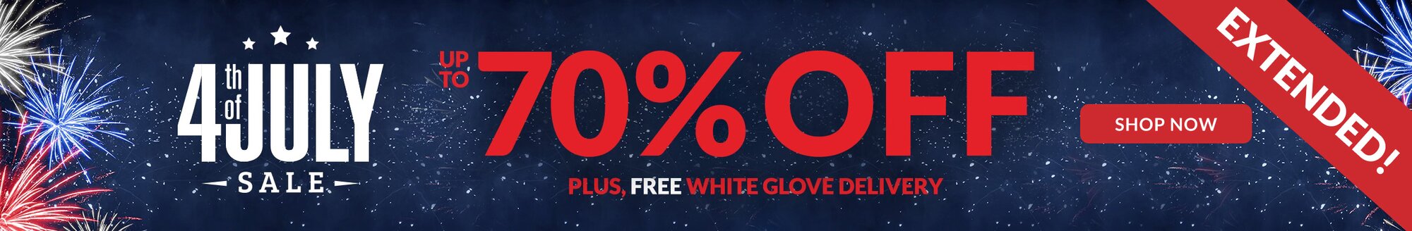 4th of July Sale save up to $1200