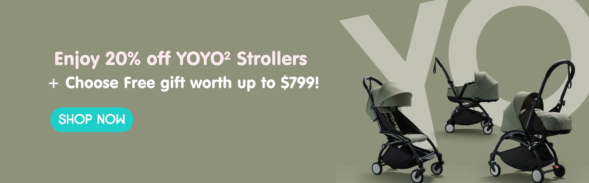 20% off YOYO² Strollers