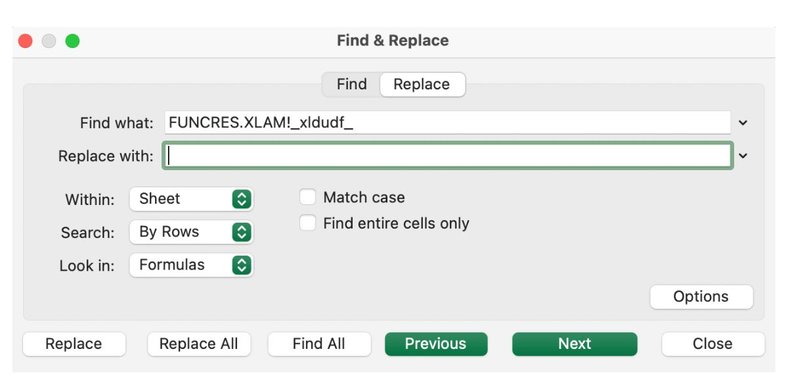 XLDUF solution