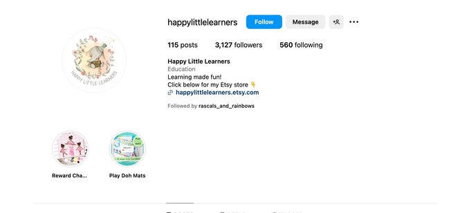 happylittlelearners shares creative play-based learning ideas for EYFS teachers on Instagram, including phonics, crafts, and continuous provision activities. Discover additional EYFS resources on EuHu to enhance your classroom experience