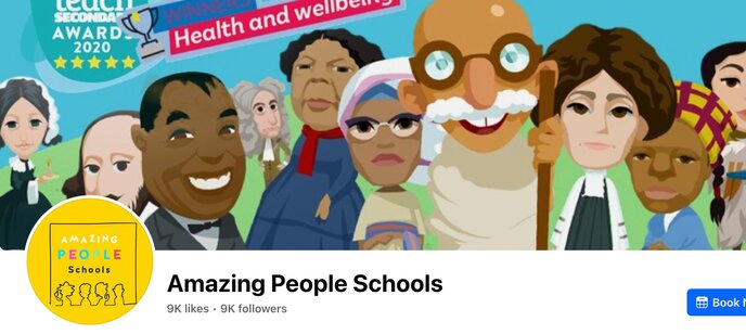 Amazing People Schools’ Facebook page celebrates diversity through teaching role models like Jane Goodall and Edward Enninful. Access inclusive teaching materials on EuHu to inspire your classroom.