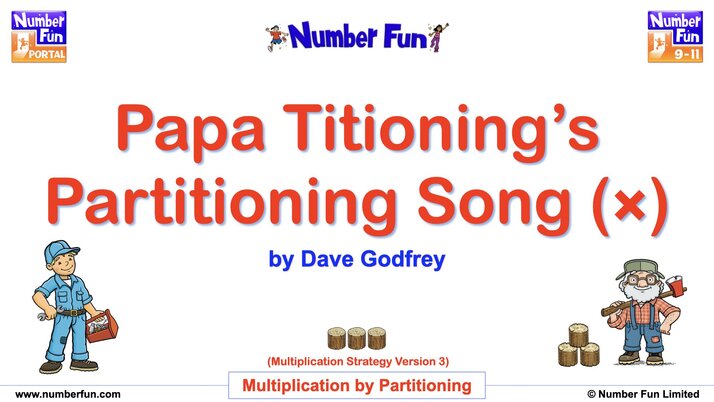Papa Titioning's partitioning song multiplication