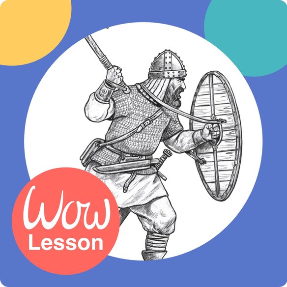 KS2 History Anglo Saxons/Vikings EuHu WOW Lesson