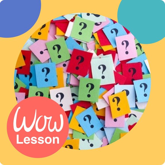 KS1 Year 1 English Questions Questions EuHu WOW Lesson