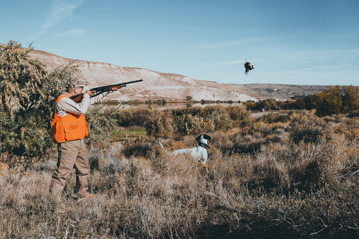 pump action shotgun