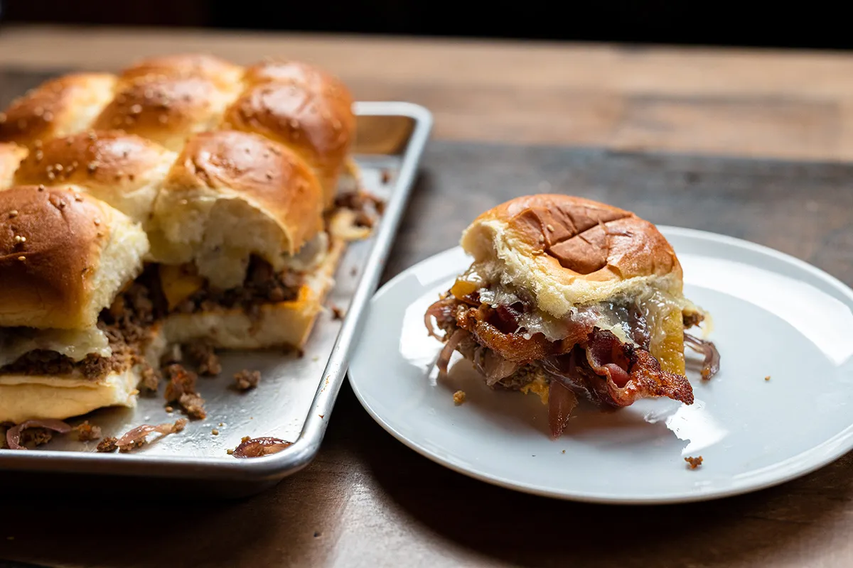 These Hawaiian wild hog sliders are the perfect party snack or game day appetizer.