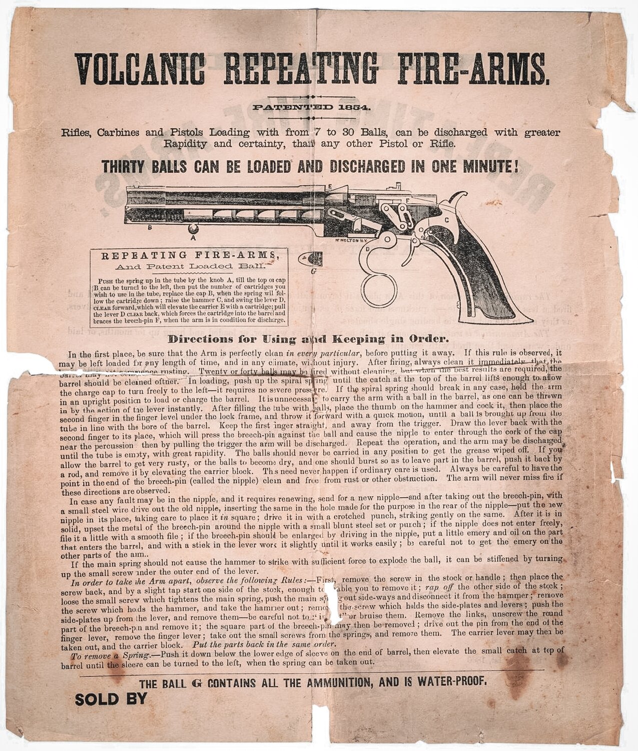 volcanic pistol