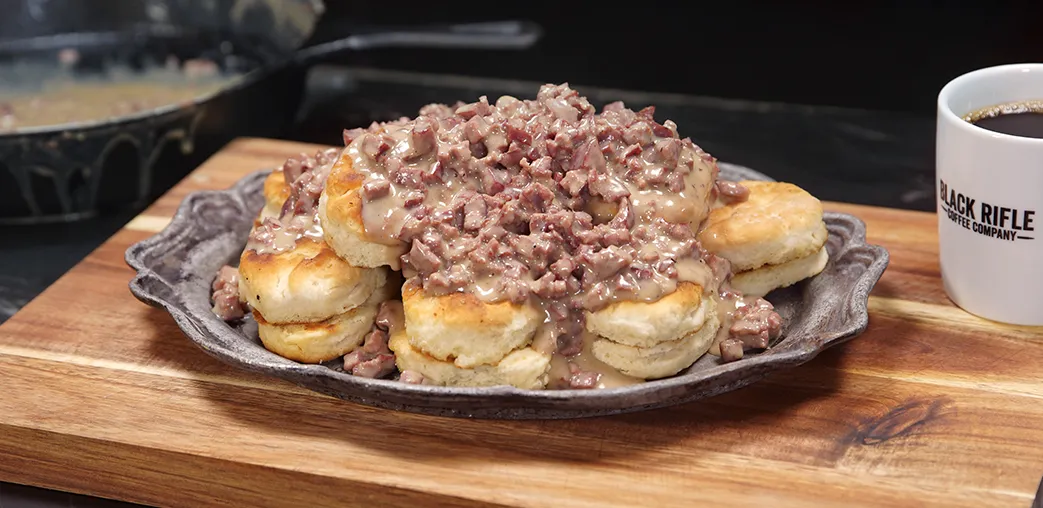 How to Make Biscuits & Sausage Gravy the Black Rifle Coffee Way