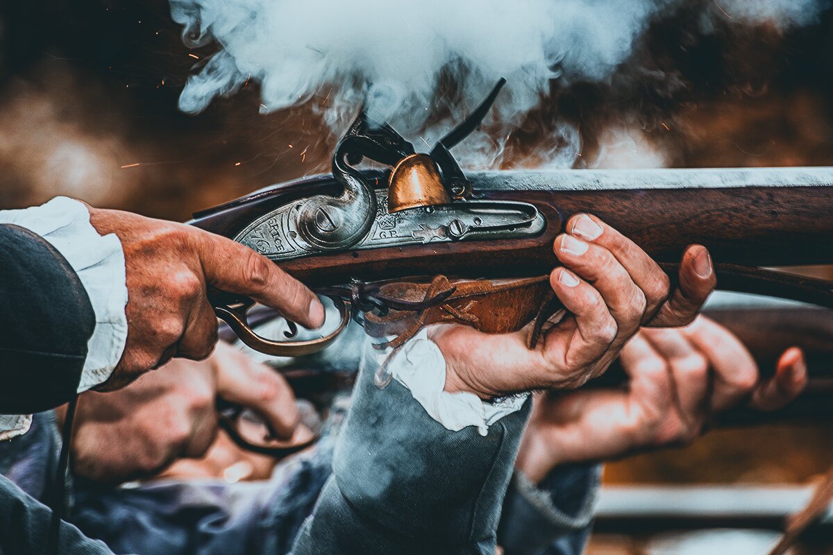 black powder rifle