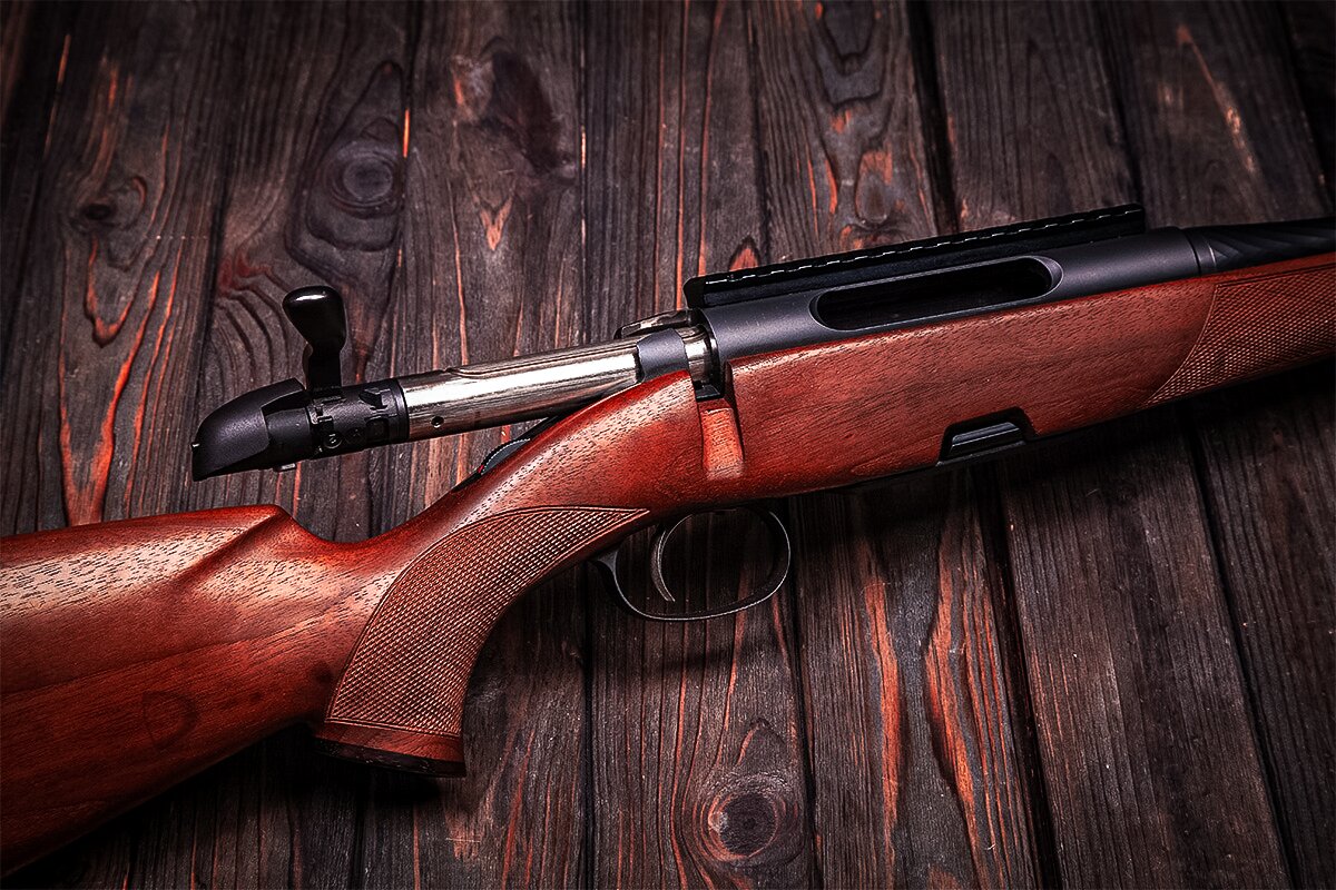 bolt action rifle