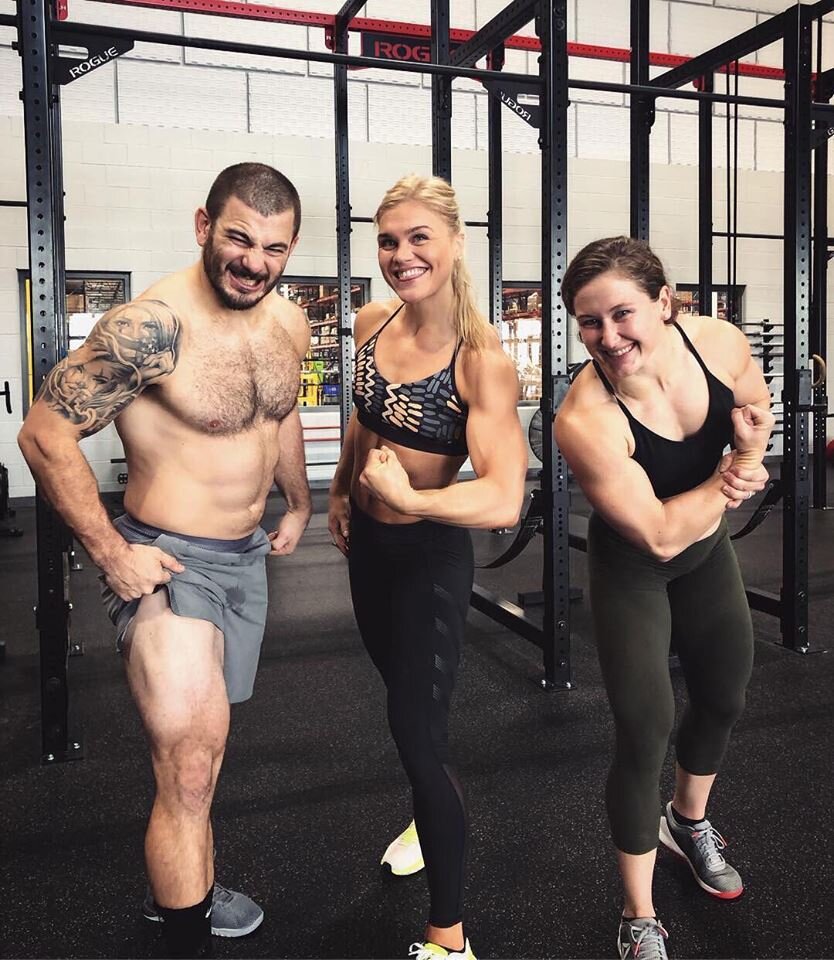 Mat Fraser gym partners