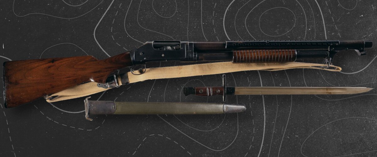 Winchester’s M97 was used to clear enemy trenches in the latter stages of WWI.