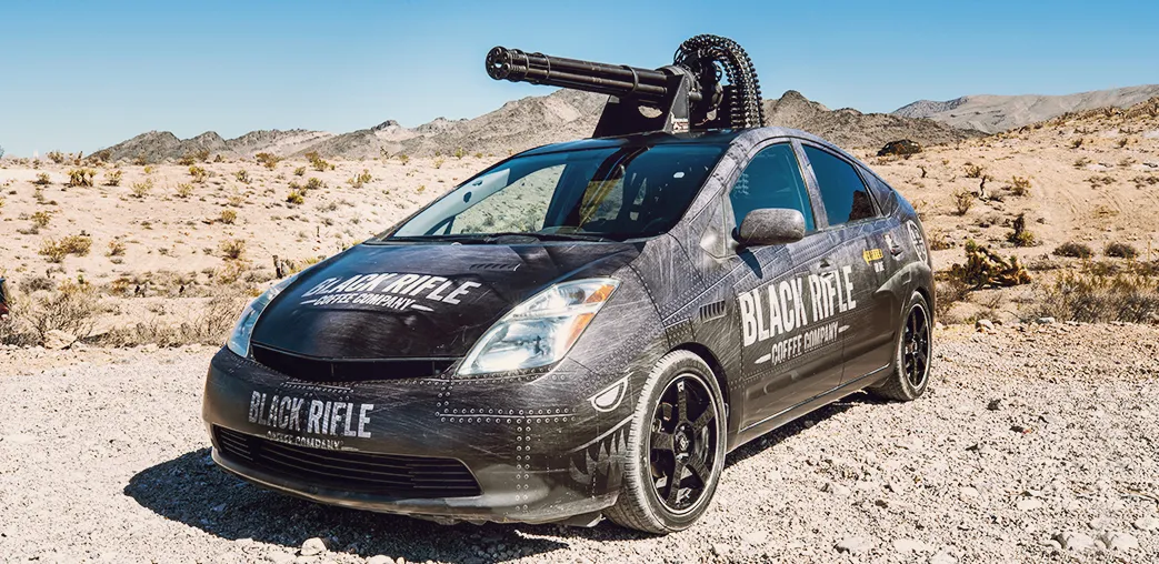Mount a Vulcan Cannon to a Prius in 15 Easy Steps