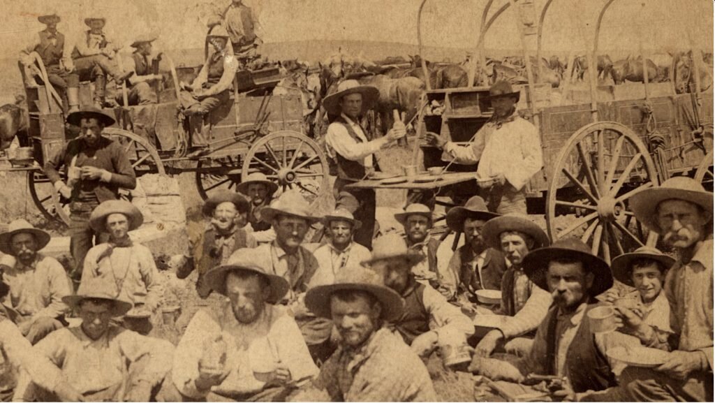 chuck wagon cowboy free range american