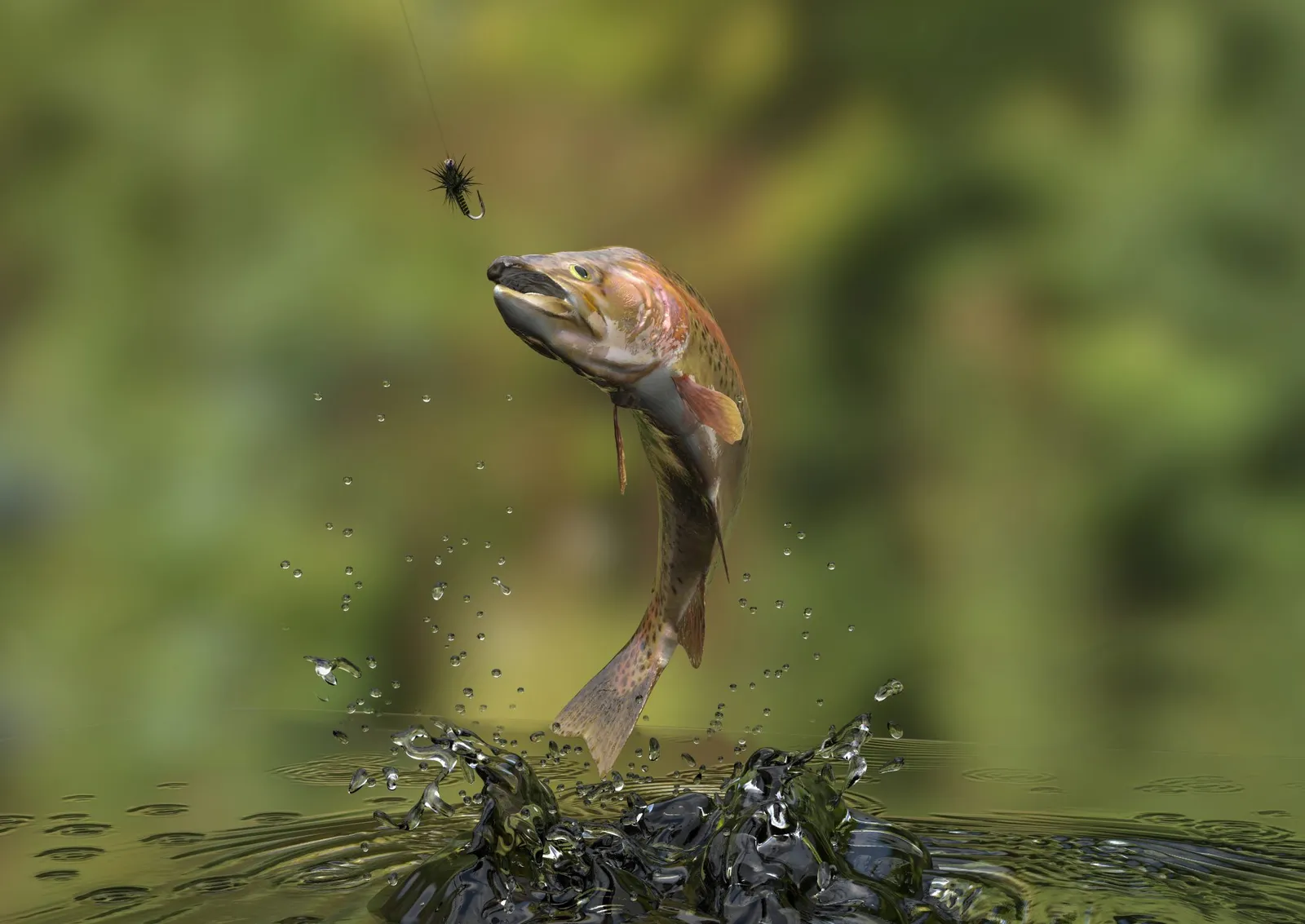 flies, fly fishing